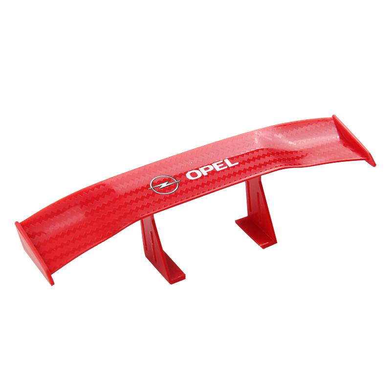 Carbon Look Car Rear Spoiler Mini Wings Decoration Auto Accessories For Opel Insignia Astra G J F K Vectra C H Corsa C B D Omega