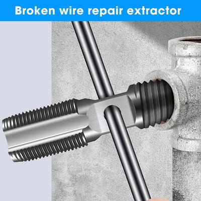 Screw Extractor Set Carbon Steel Damaged Bolt Remover Faucet Water Pipe