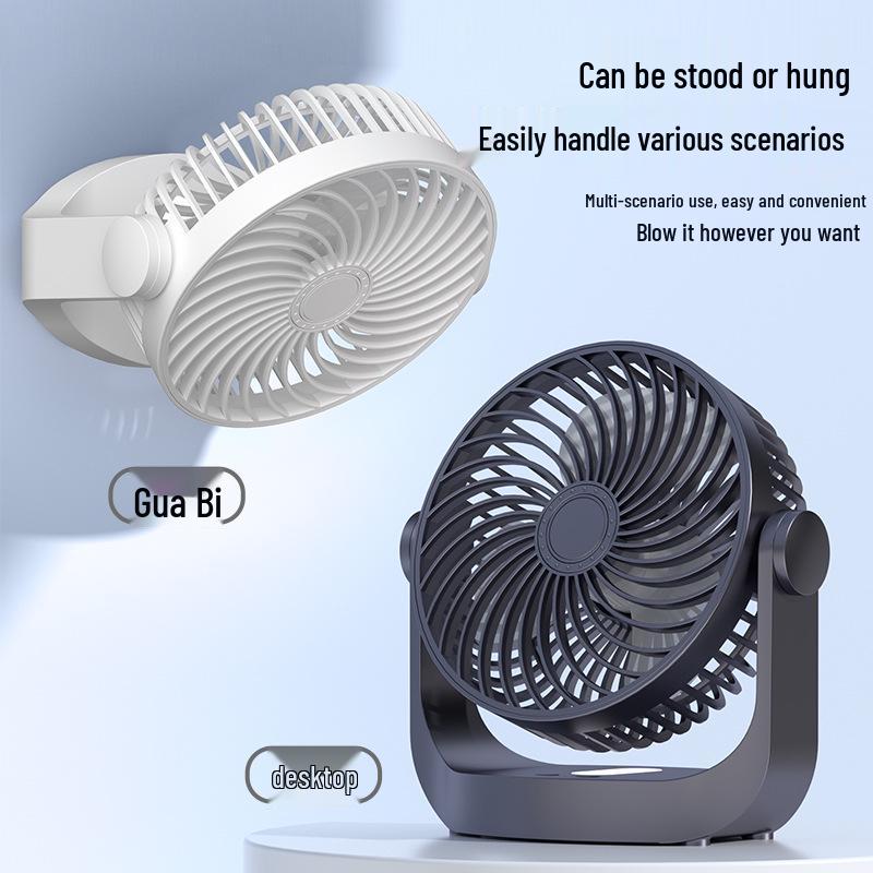 Mini USB Rechargeable High-Speed Desktop Fan: Portable and Powerful
