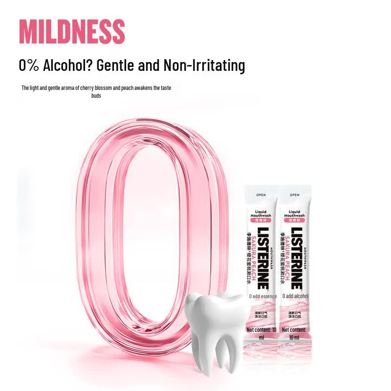 Listerine Cherry Blossom Portable Mouthwash Strips