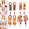 2025 New Year Door Handle Decoration with Tassels Cartoon Hanging Traditional