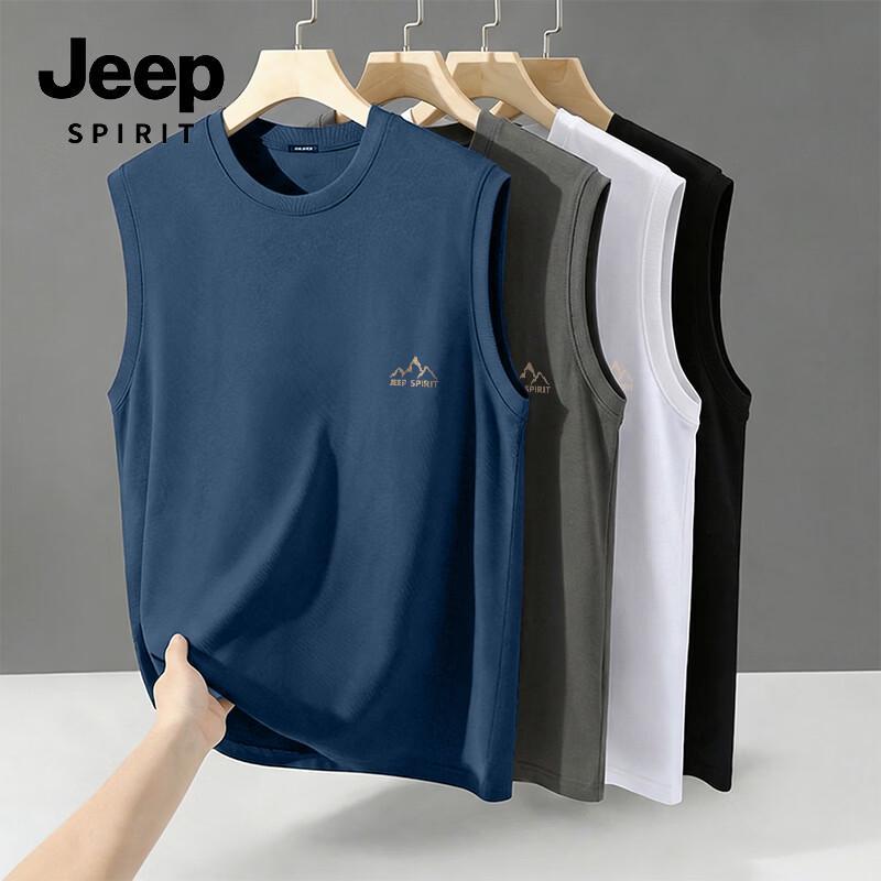 Мужская хлопковая майка JEEP SPIRIT с влагоотводящими свойствами M