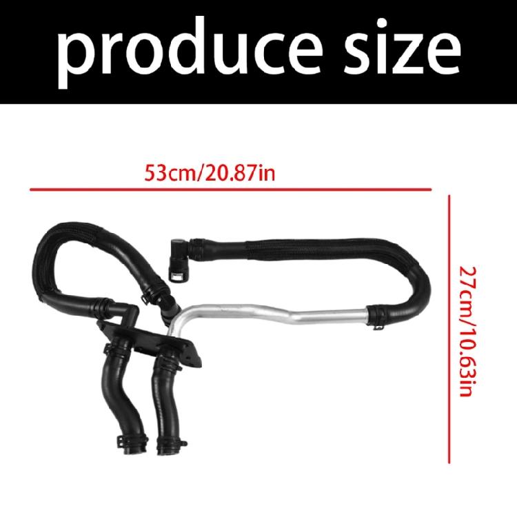 HVAC Heater Hose Replacement Heater Hose Assembly Automotive Accessories Easy Installation for 2011-2014