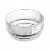 Glass Ribbed Salad Bowl,, Selena, 1 Piece