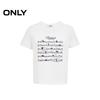 Only Women's Cat Print Round Neck Short Sleeve T-Shirt