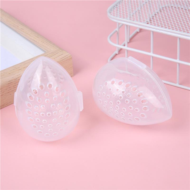 Kompaktes, schimmelresistentes Beauty-Schwamm-Etui mit atmungsaktiver Abdeckung