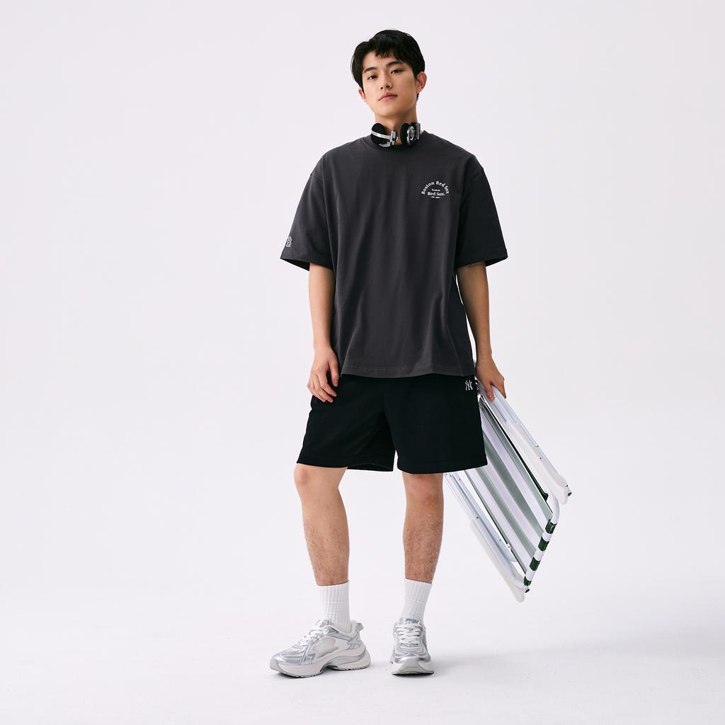 New MLB Chunky Jogger Abrasion Resistant Height Increasing Low Top Casual Running Shoes Unisex White 3ARNM015N-50WHS