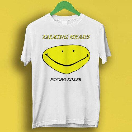 

Talking Heads Psycho Killer 70-е Рок Ретро Крутая Подарочная Футболка P2098 L