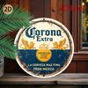 Segno in Latta Metallico Birra Decorazione Murale 20x30cm