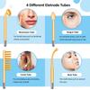 4-in-1 Portable Handheld Electric Neon Wand for Face Skin Beauty High Frequency Facial Tool for Acne Treatment