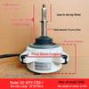 SIC-67FV-F355-1: Daikin 3-5 HP Outdoor Unit DC Fan Motor, 3-Wire Reverse Rotation, 69W.