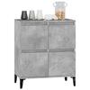 vidaXL Sideboard Concrete Grey 60x35x70 Cm Wood-based Panel