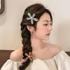 Vintage Flower  Hair Clip For Women Girls Sweet Hair Ornament Side Hairpin  Hair Accessories