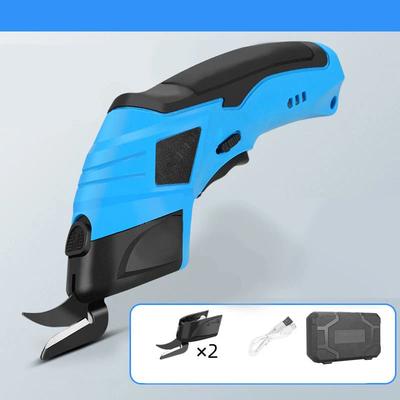 Portable Rechargeable Electric Scissors Effortless Cutting Fabric Leather Electric Cutting Scissors Tailor Sewing Cutting Knife