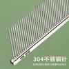 Stainless Steel Pet Grooming Comb Long Hair Cats Dogs 22cm Straight Detangling With Dense Pins