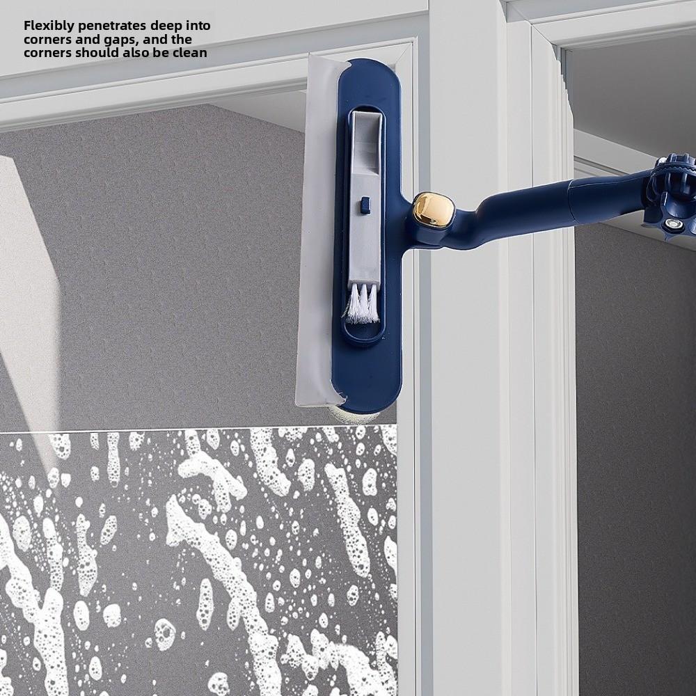 Efficient Glass Cleaning Artifact Adjustable Window Mop Scalable Cleaner  Household Cleaning