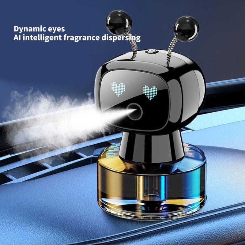 Intelligent Car Air Freshener With Automatic Sprayer Suitable For Enhanced Interior Air Quality Long Lasting Fragrances