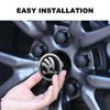DDWO5 56MM Car Wheel Center Hub Cap Logo Stickers Rim Emblem Car Styling For Skoda Sharp Sharp crystal Sharp Rapid speed Pye Di trunk
