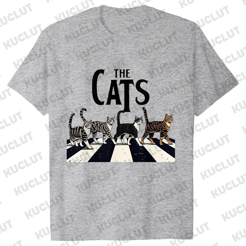 The Cat Lady Graphic T Shirts Unisex Funny for Cat Lovers T Shirt Summer Clothes Shirts Fashion Casual Short Sleeve Tees Shirts