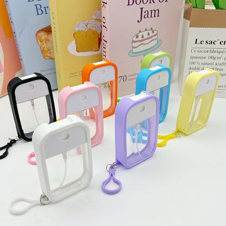 Macaron-Colored Travel Spray Bottle for Alcohol Disinfection