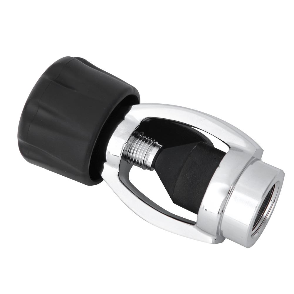 Heavy Duty Scuba Bottle Adapter Tank Fill Connector DIN to Yoke G5 8 Regulator Adapter