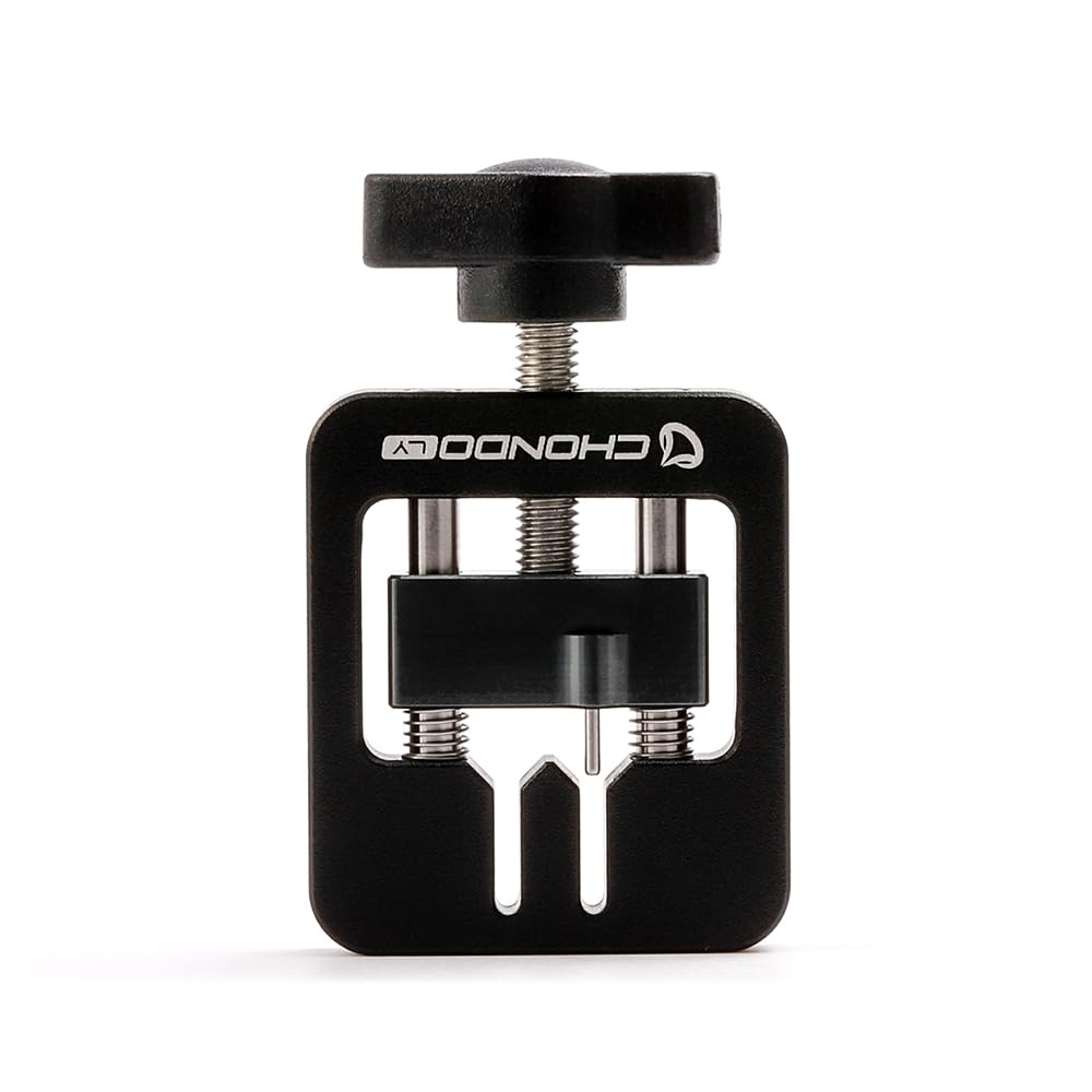 

PYL Съемник пинов для мультипликаторных катушек Короткая ось Снятие шпули Алюминий Узкий зазор Обслуживание Безопасная деталь катушки Съемник пинов шпули Съемник для коротких чёрный