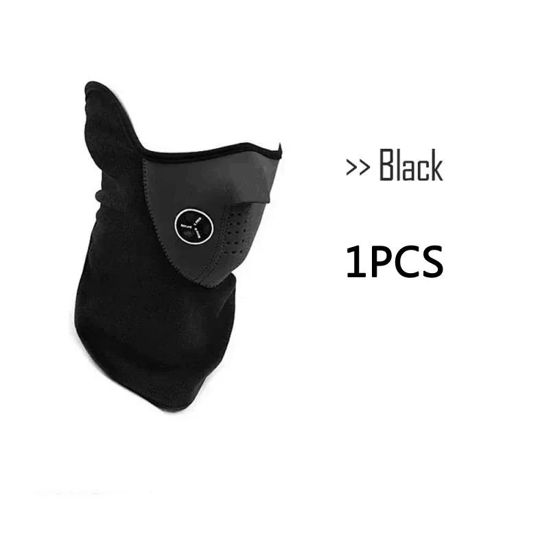 Motorcycle Winter Outdoor Sports Masks New Winter Fleece Thermal Face Mask Balaclava Windproof Keep Warm Riding Face Shield