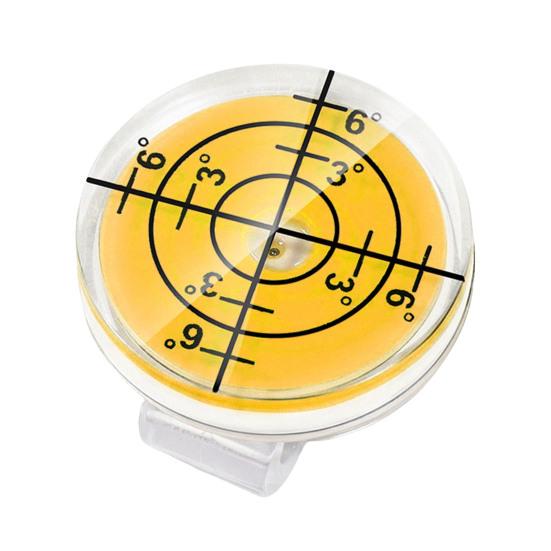 1/4-teiliger Golf-Level-Hut-Clip-Marker, leichter Golfball-Marker-Cap-Clip mit farbenfrohem Design, leicht zu tragendes Golf-Hut-Zubehör