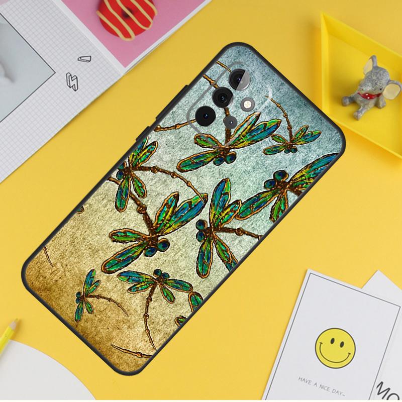 Dragonfly Case For Samsung Galaxy A54 A34 A14 A56 A52 A53 A16 A26 A36 A55 A35 A15 A32 A12 A33 A13 A17