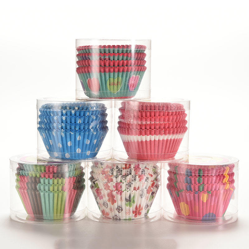 100 шт. бумажных формочек для торта, формочек для кексов, свадеб, рождественских вечеринок