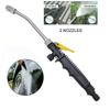 Wysokiej jakości pistolet do mycia pod wysokim ciśnieniem 48cm 2 w 1 z wężem i dyszą do bezpiecznego i skutecznego czyszczenia na zewnątrz