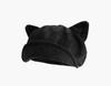 Autumn/Winter Japanese Cute Bear Ears Suede Octagonal Painter Hat - Women's Simple, Versatile & Face-Flattering Design