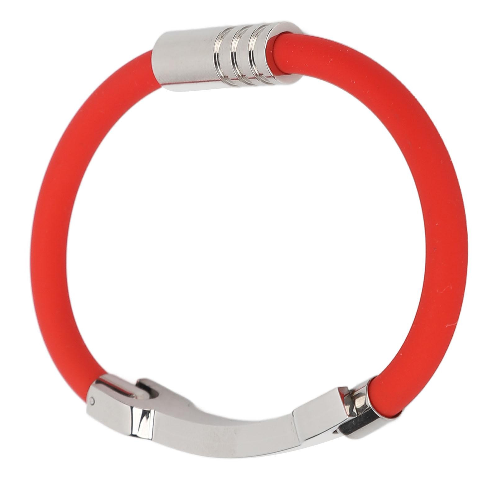 

Статическая защита балансировочный браслет отрицательный ион водонепроницаемый баланс энергетический браслет на запястье для наружного применения красный