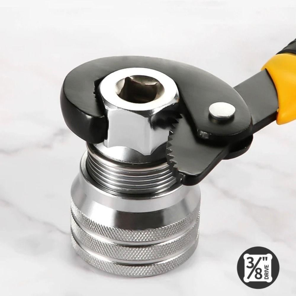 Heavy Duty Adjustable Socket Wrench Set 10-19mm Universal Socket Wrench  Automotive