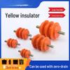Double Rod Distribution Cabinet with Zero Ground Bar, MCM6 Insulator, M12 Corrugated Low Voltage Post, M8/Yellow