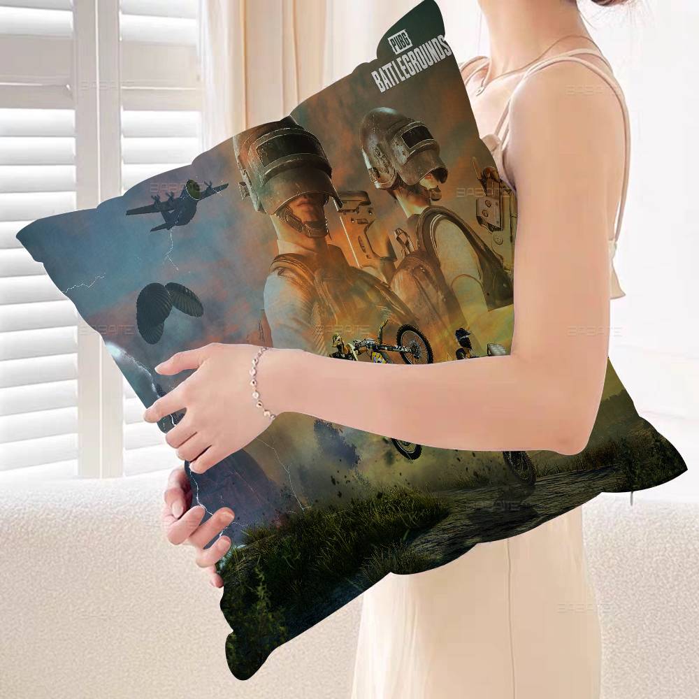 Classic Games PUBG Printed pillow cover sofa cushion cover home room decoration children gift