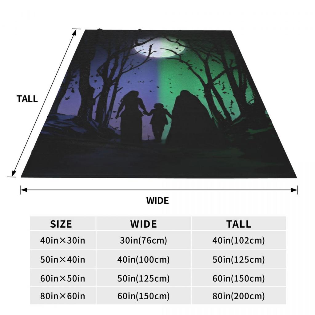 Agatha All Along Movie Film Action Flannel Blanket Warm Soft Throw Blanket for Outdoor Camping Funny Bedspread Sofa Bed Cover