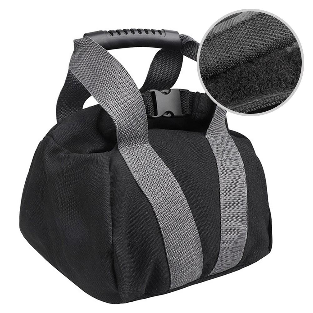 Kettlebell Sac de sable Réglable Sac de sable Noir Portable