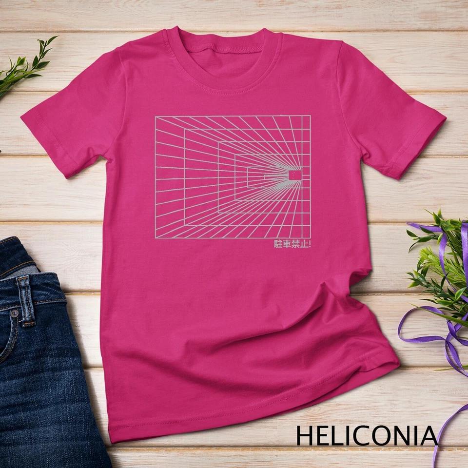 Kawaii Pastel 90s Streetwear T Shirt Anime Geometric Future Unisex T-shirt 3 3XL