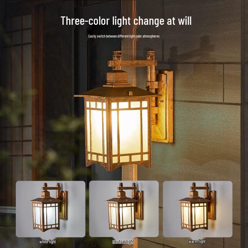 NuFeng European Style Outdoor Waterproof Wall Lamp