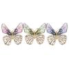Coat Collar Pin Korean Style Badge Clothes Accessories Women Brooch Transparent Wings Butterfly