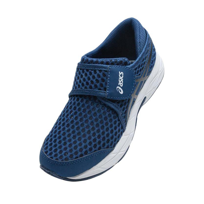 Asics Contend Cool Run Ps Comfortable Casual Low Top Kids Running Shoes Kids Running Shoes Blue 1014A307-401