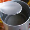 Outdoor Camping 2 In 1 Hiking Diet Tools Picnic Barbecue Alloy Too Titanium Fork Alloy Spoon Spoon Fork J6O3