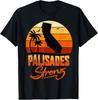 Palisades Kalifornie Silný Vintage Pacific Palisades Silný Dárek Unisex Tričko