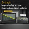 Tire Pressure Monitoring System with 4/6 External Sensors Tyre Temperature Monitor LCD Display for RV Sedan SUV Truck