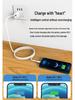 3C Certified PD20W Fast Charger - Dual Port for Apple Phones with Flash Charge Cable
