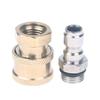Sewer Jetter Nozzle Mini With 1/4'' Quick Connect Drain Cleaning Nozzle Tips Kit For Drain Jetting Hose