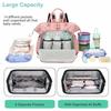 Duża pojemność plecak torba na pieluchy dla kobiet torby na ramię torby na pieluchy dla niemowląt bawełniane damskie torby na zakupy ciążowe