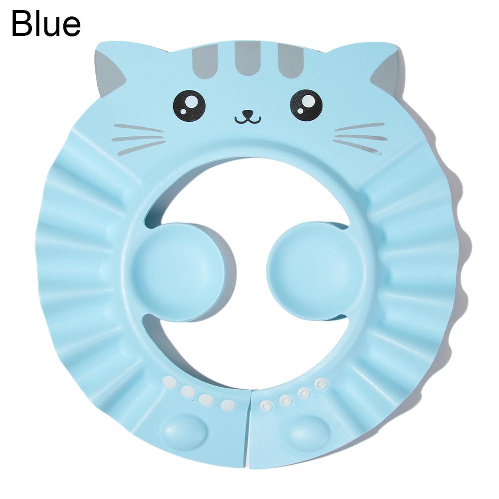 

Ear Protection Adjustable Portable Bath Head Cover Hair Wash Hat Baby Shower Cap Shampoo Shield