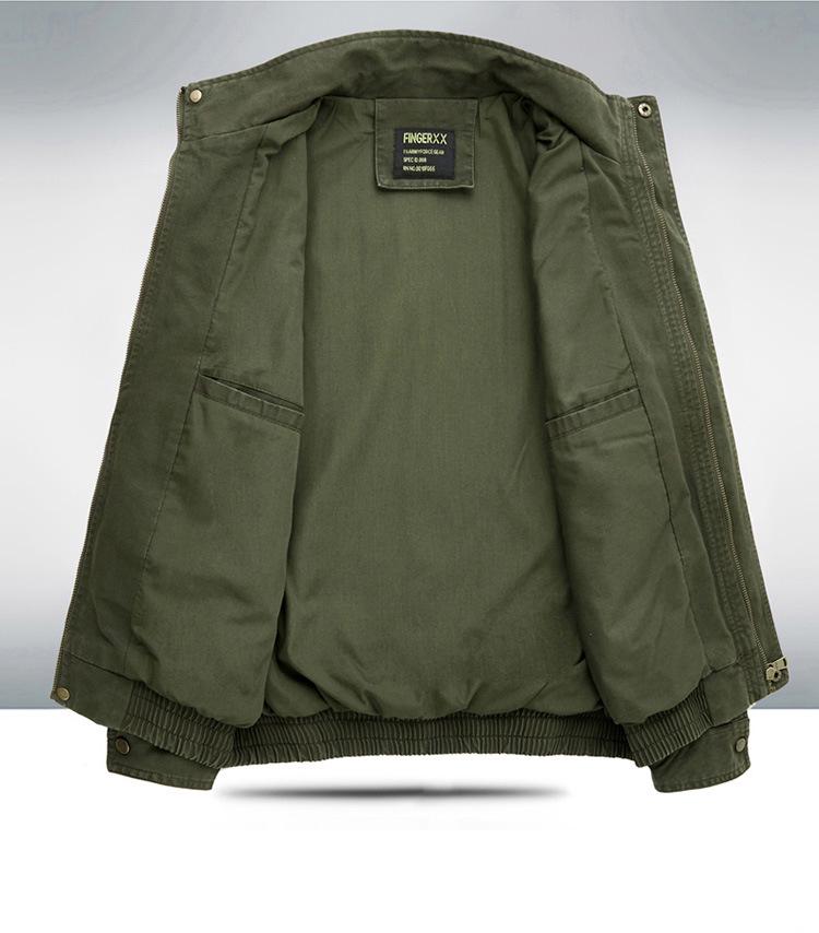 2026 Men's Jeep Style Thin Workwear Jacket - Outdoor Stand Collar